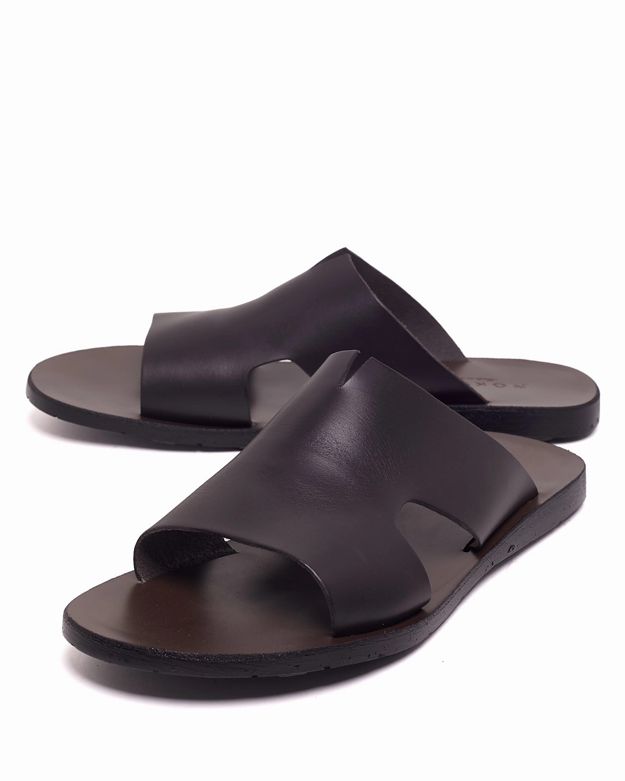 Expandable Non Skid Joe Leather Dark Brown