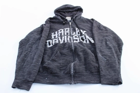 Harley Davidson Motorcycles Amarillo, Texas Zip Up Hoodie Bold Detail home - party