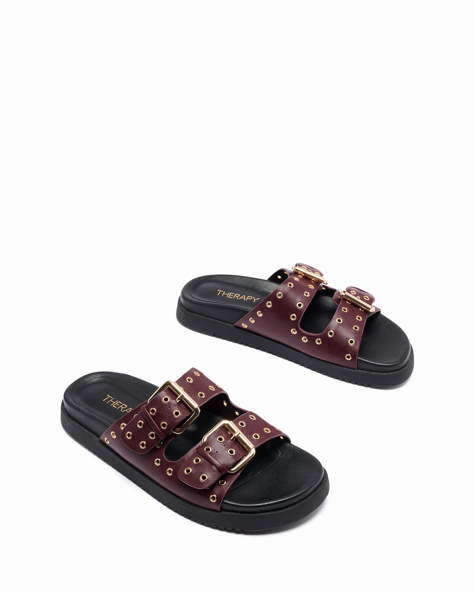 Bare Support Racer Sandal Bordeaux