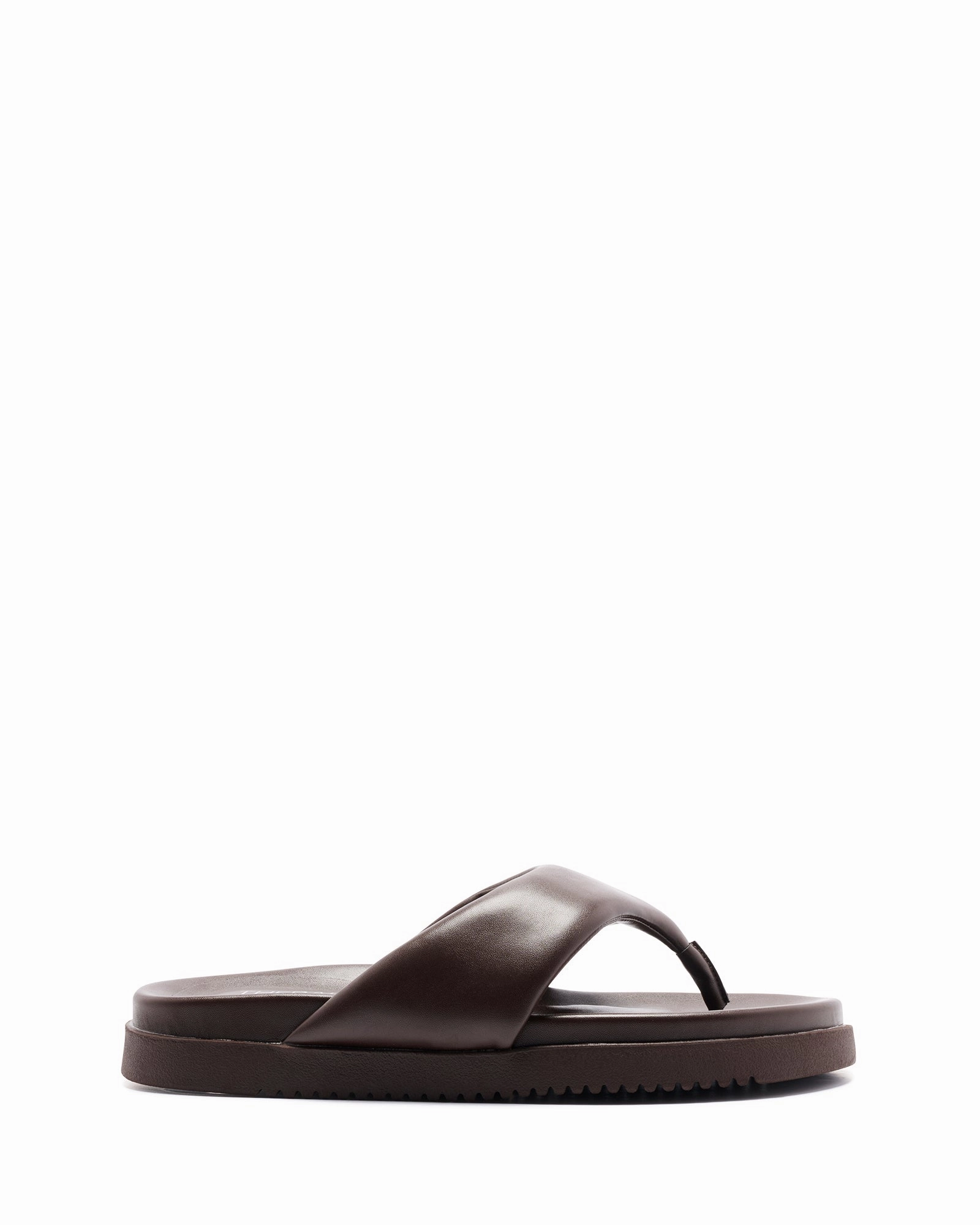Radar Thong Sandal Chocolate Smooth Water-resistant