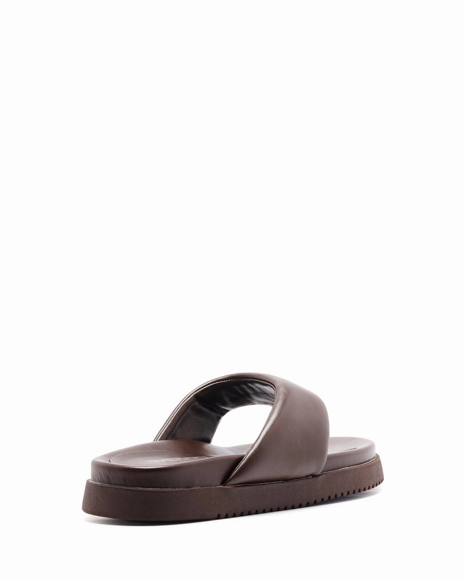 Radar Thong Sandal Chocolate Smooth Minimal Design