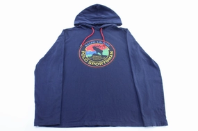 Ralph Lauren Polo Country Polo Sportsman Lightweight Hoodie Insulation Power Display