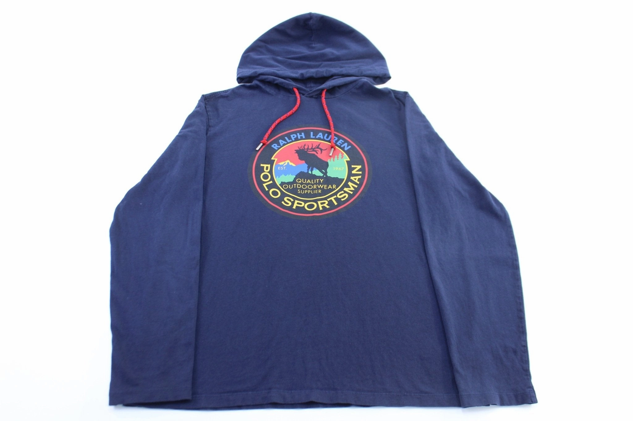 Ralph Lauren Polo Country Polo Sportsman Lightweight Hoodie Insulation Power Display