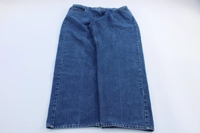 Ralph Lauren Polo Jeans Company Dark Wash Denim Jeans Non Binding Waist Move Comfort