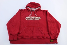 Collapsible Hood Structure Ralph Lauren Polo Jeans Company Waffle Knit Lined Pullover Hoodie