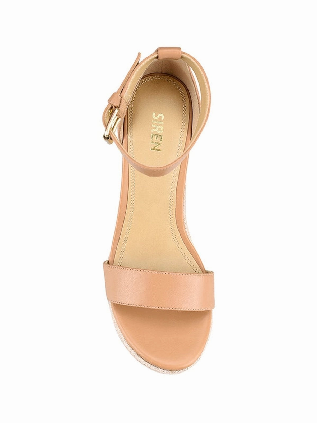 Elegant Sandals Reign II Wedge Sandals - Soft Tan Leather