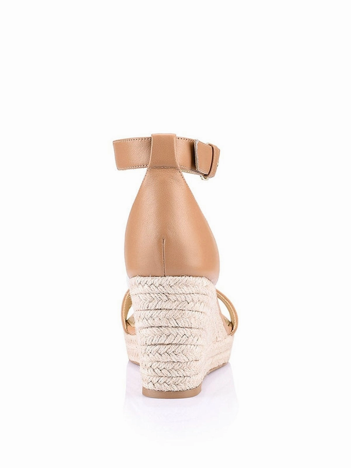 Reign II Wedge Sandals - Soft Tan Leather Youth Style