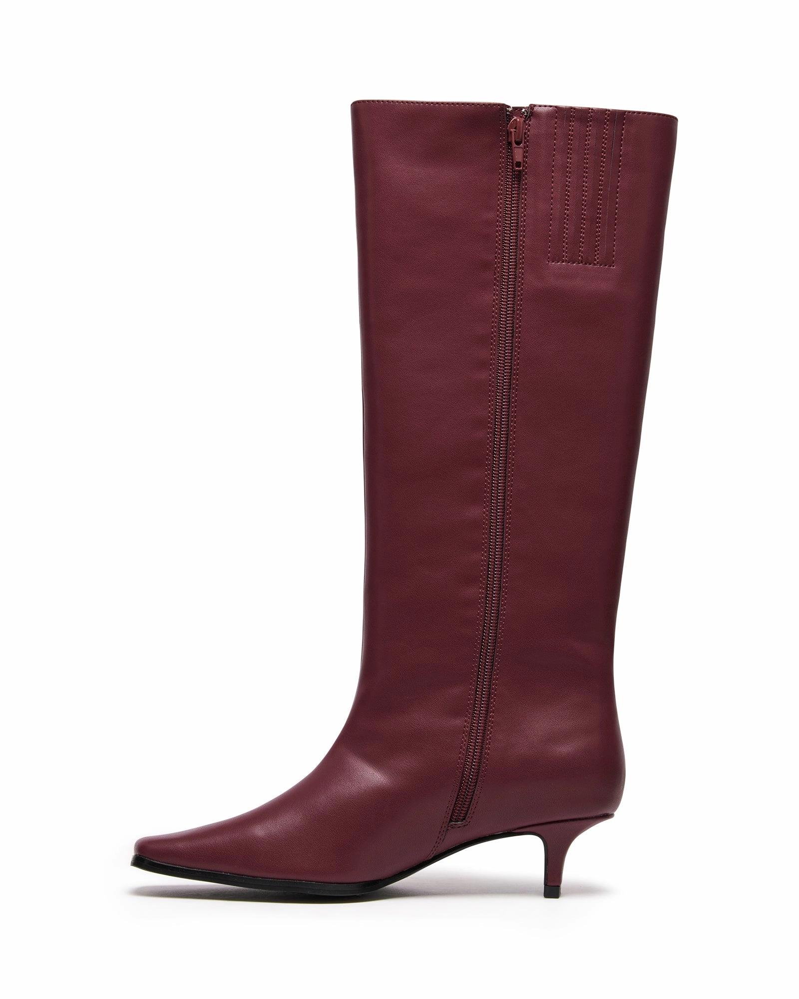 Spicy Tall Boot Bordeaux Lace Closure