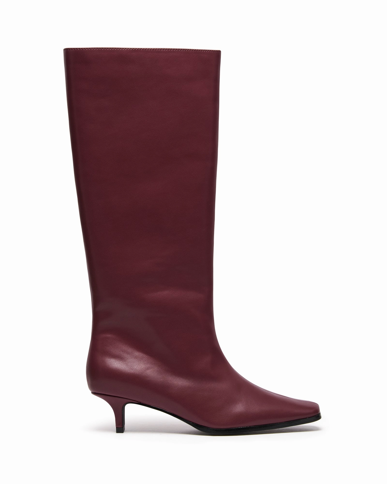 All-Purpose Style Modern Lines Spicy Tall Boot Bordeaux