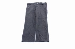 Dickie's Logo Patch Black Carpenter Pants Minimal Stretch Fit Non-Binding Fit