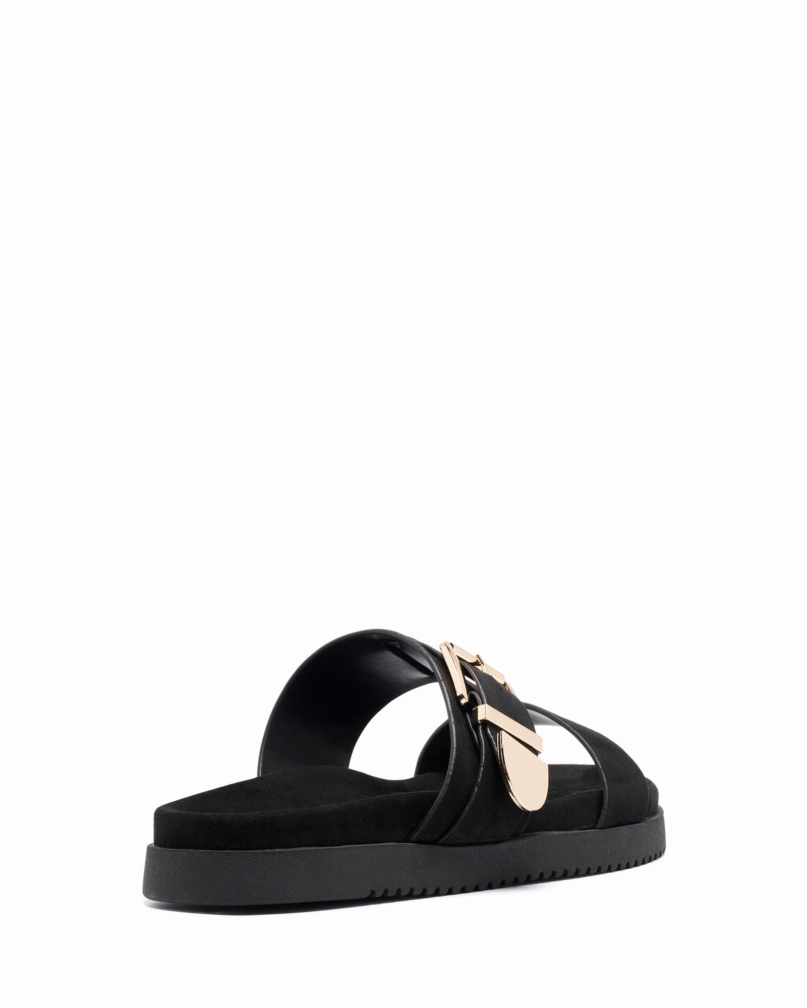 Easy Go Light Trail Remi Sandal Black Suede