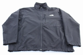 Purple anniversary The North Face Embroidered Logo Black Zip Up Jacket