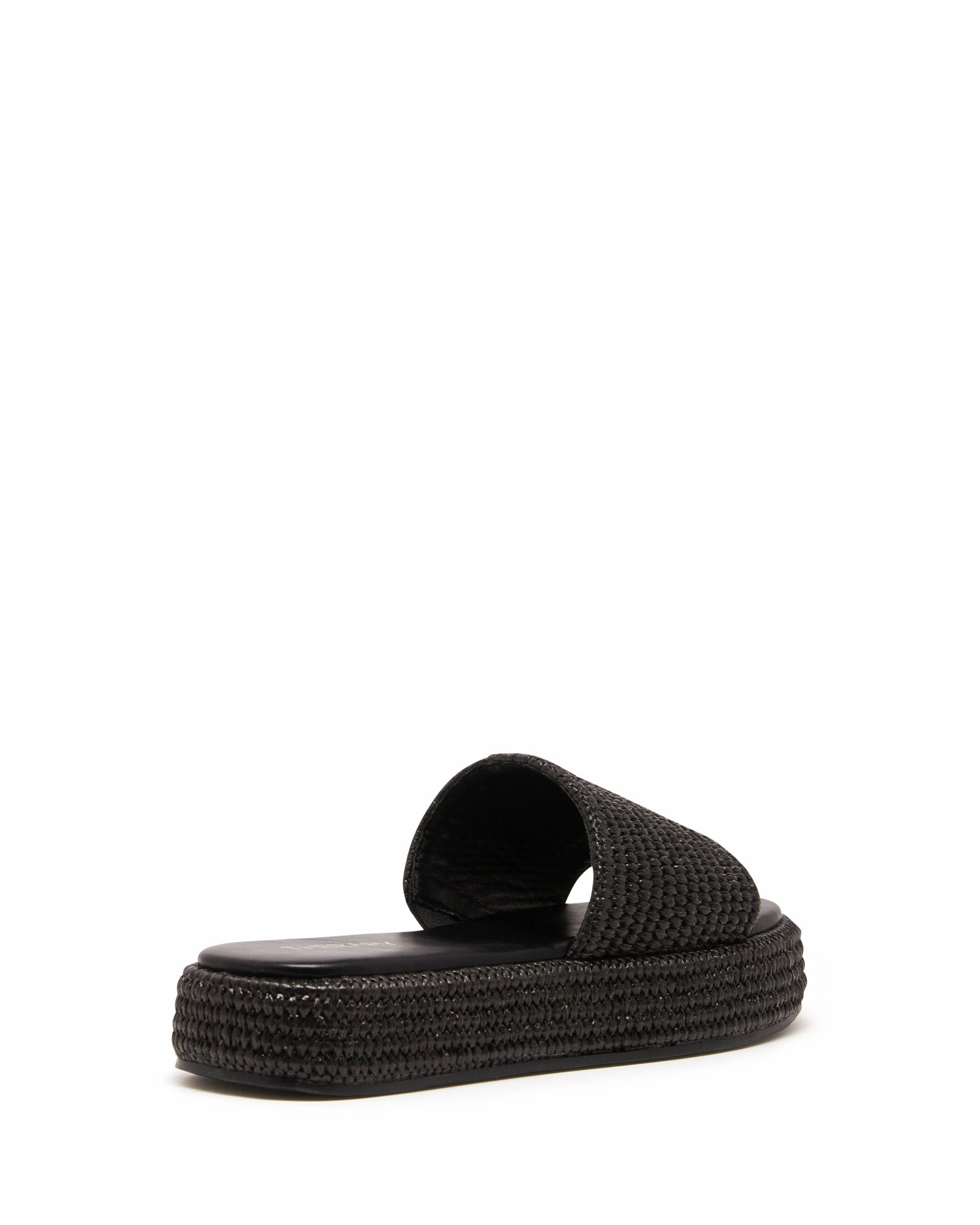 Retro Black Raffia *FINAL SALE* Sunday Vibe Sporty Sandals