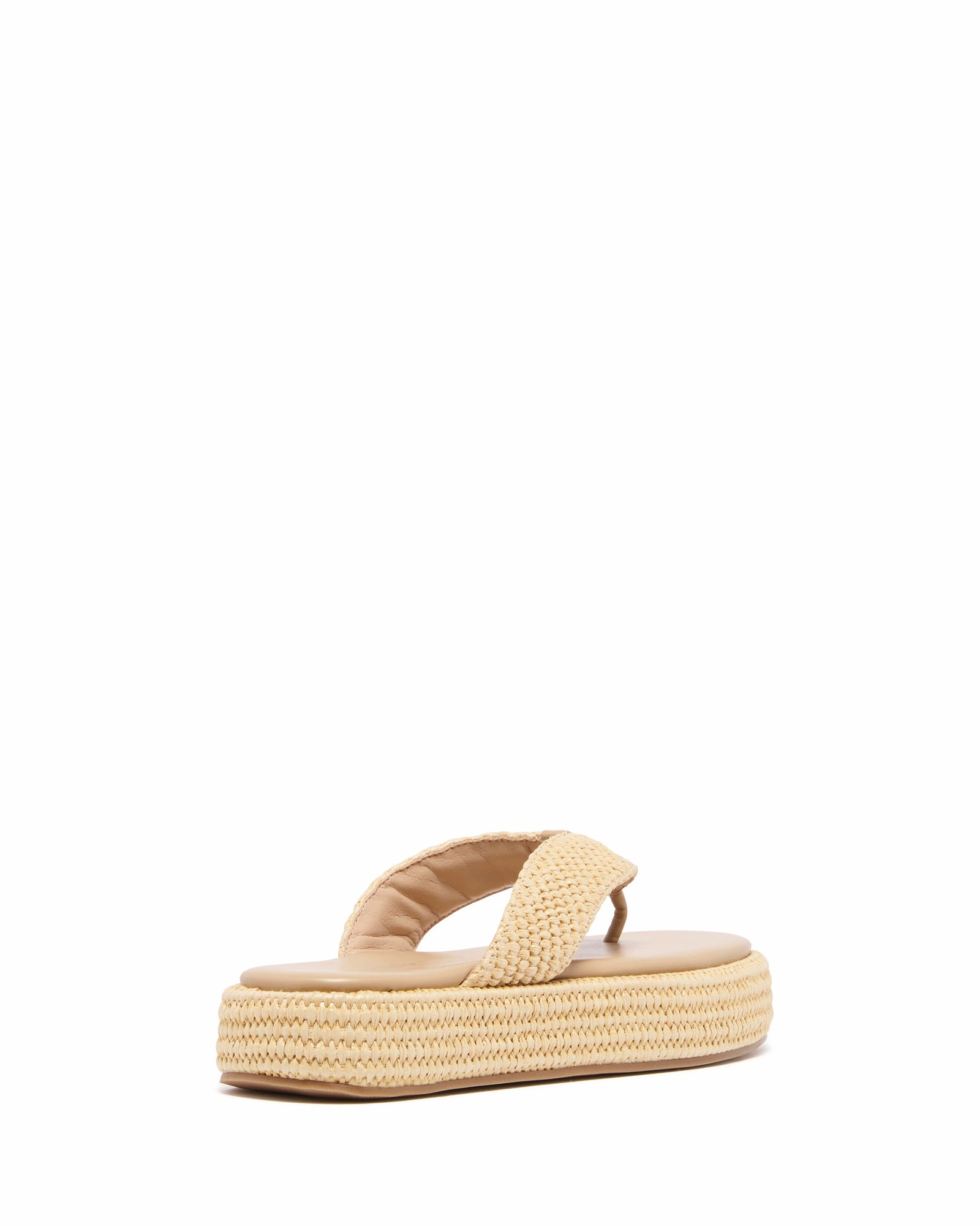 Toe Post Reyes Thong Sandal Natural Raffia