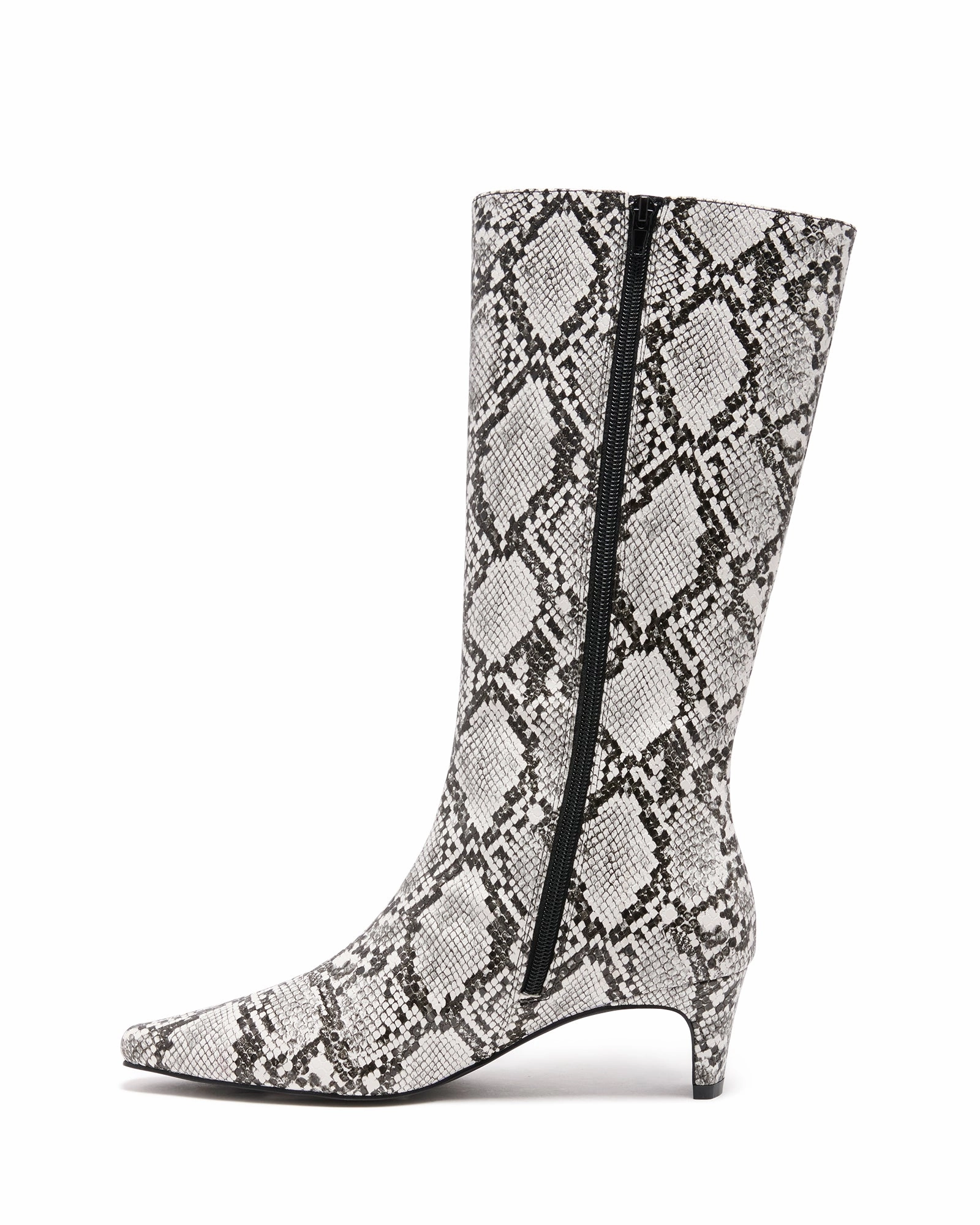 Arctic Cool Rhome Tall Boot Black/White Snake