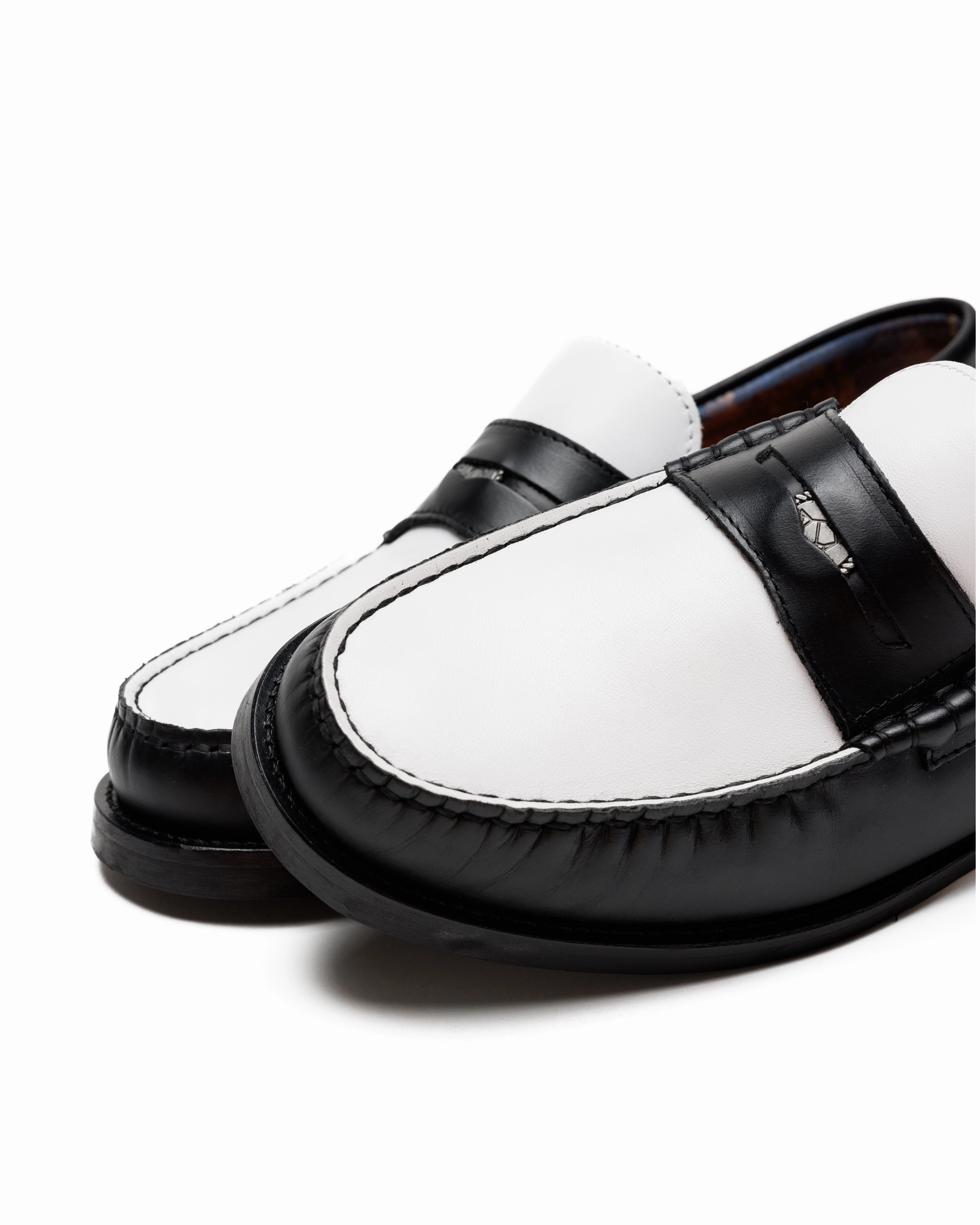 Space Sole Riviera Black/White Leather