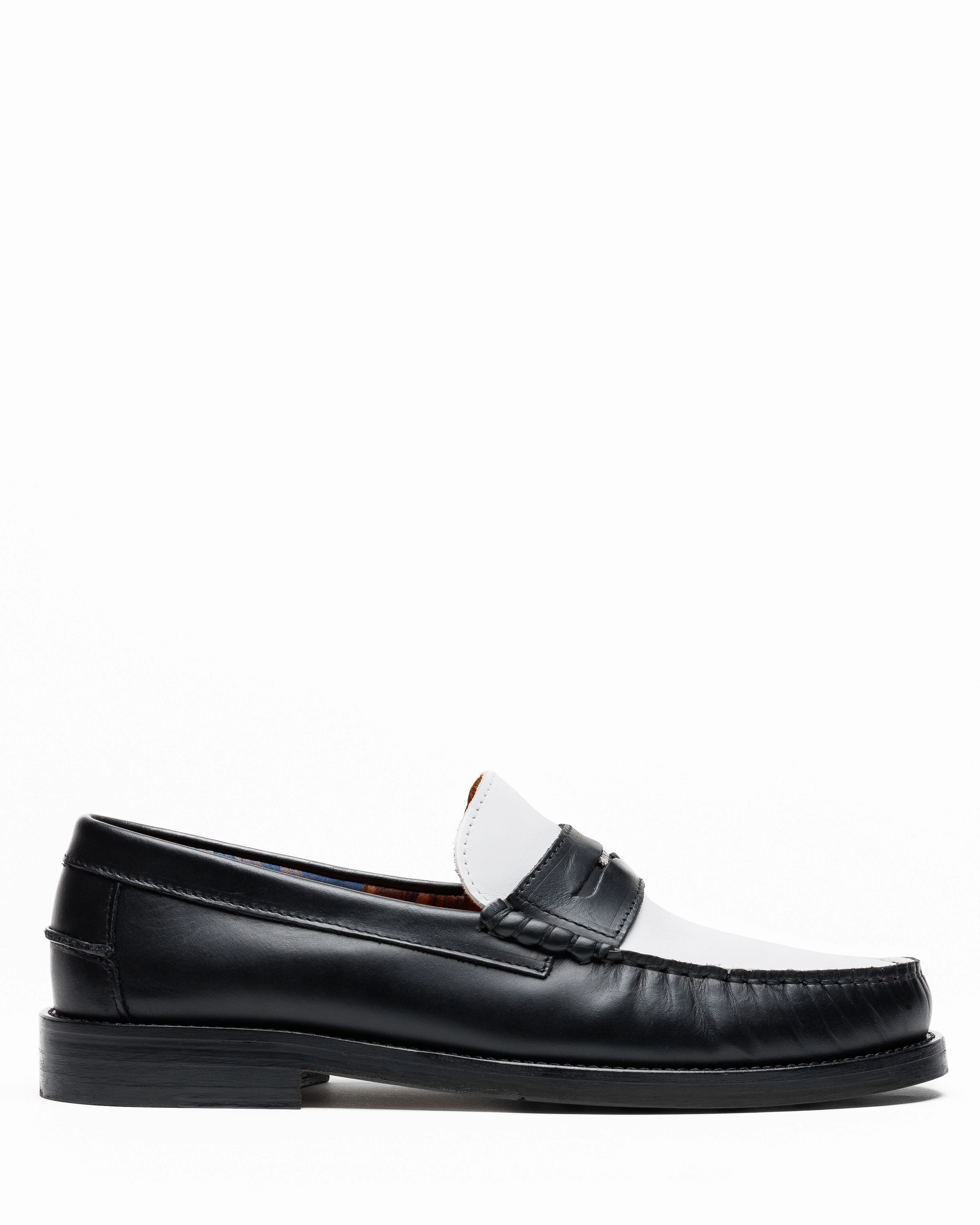 Bridge Step Street Ready Riviera Black/White Leather