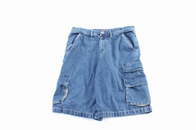 Route 66 Denim Cargo Shorts Core Cut