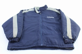 90's Dallas Cowboys Football Embroidered LogoAthletic Zip Up Jacket Modern Tailoring Notice