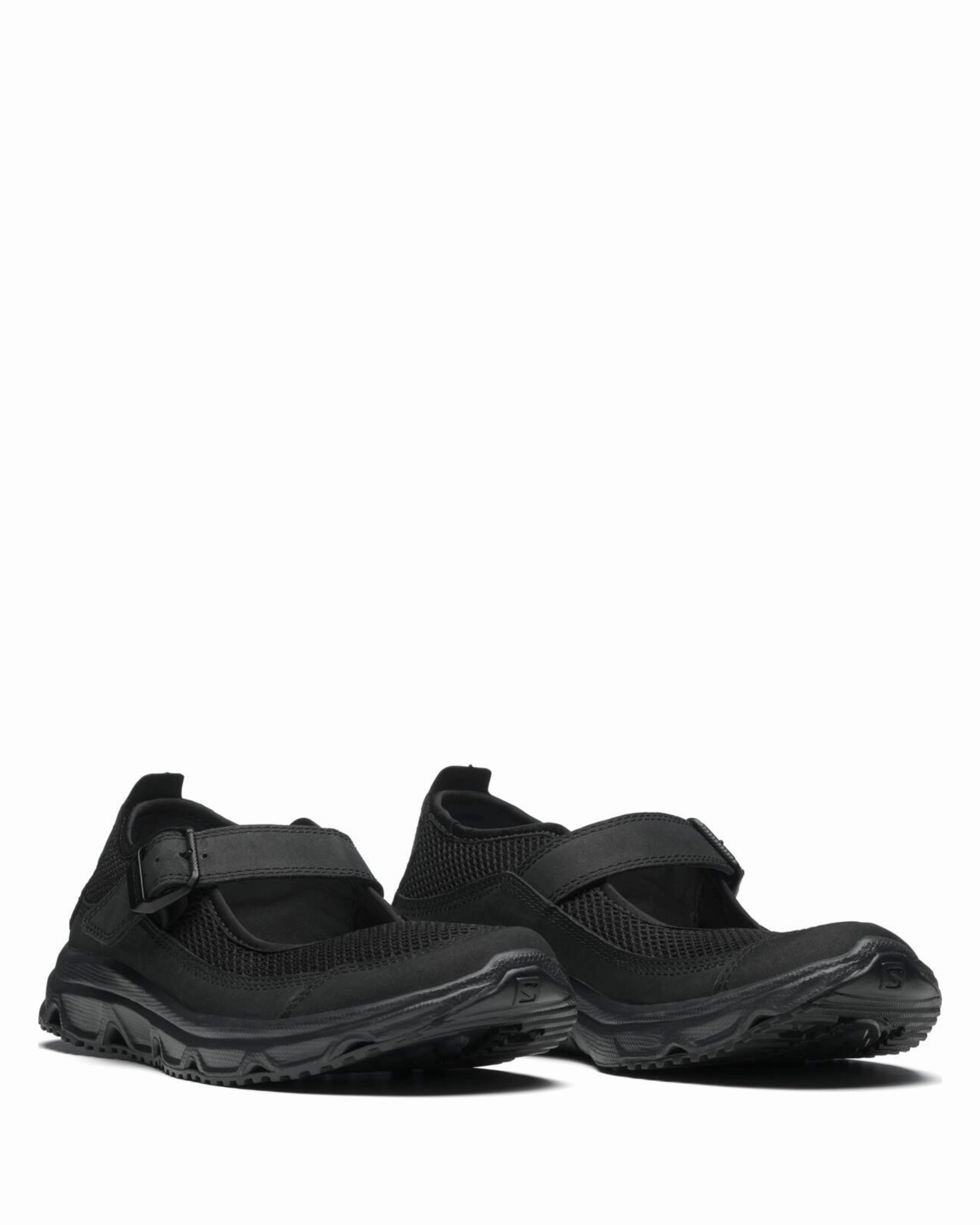 RX Mary Jane Black/Black/Black L47363200 running in well - maintained tracks shoes Enhanced Heel Counter