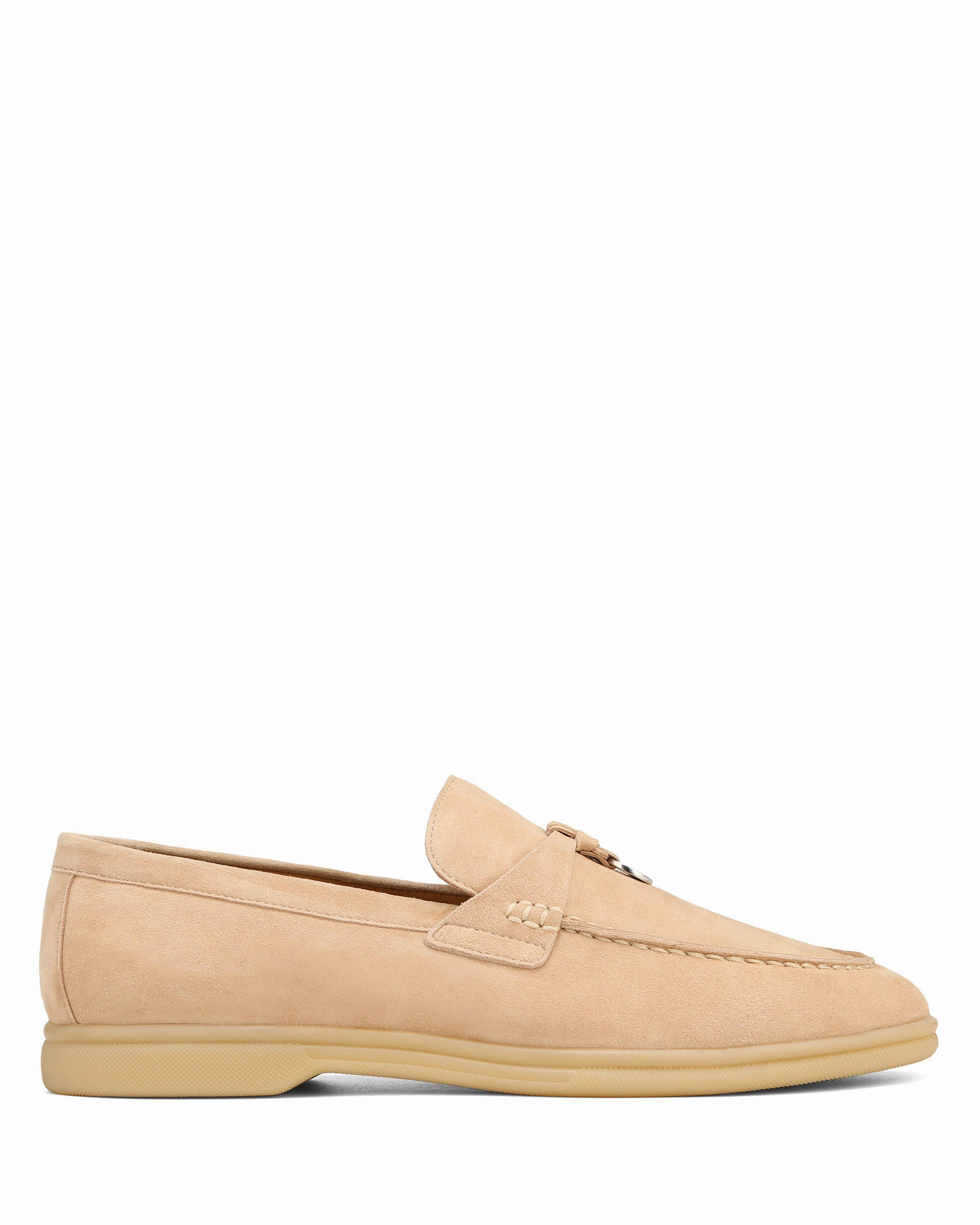 Morning Path Stretchable Jamie Beige Suede