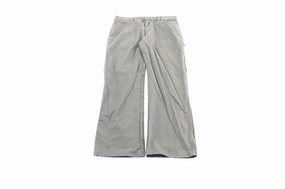 Dickie's Logo Patch Green Workwear Pants Water Resistant Quick Dry Technology