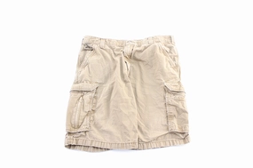 Carhartt Logo Patch Tan Cargo Shorts Stain Repellent Coating