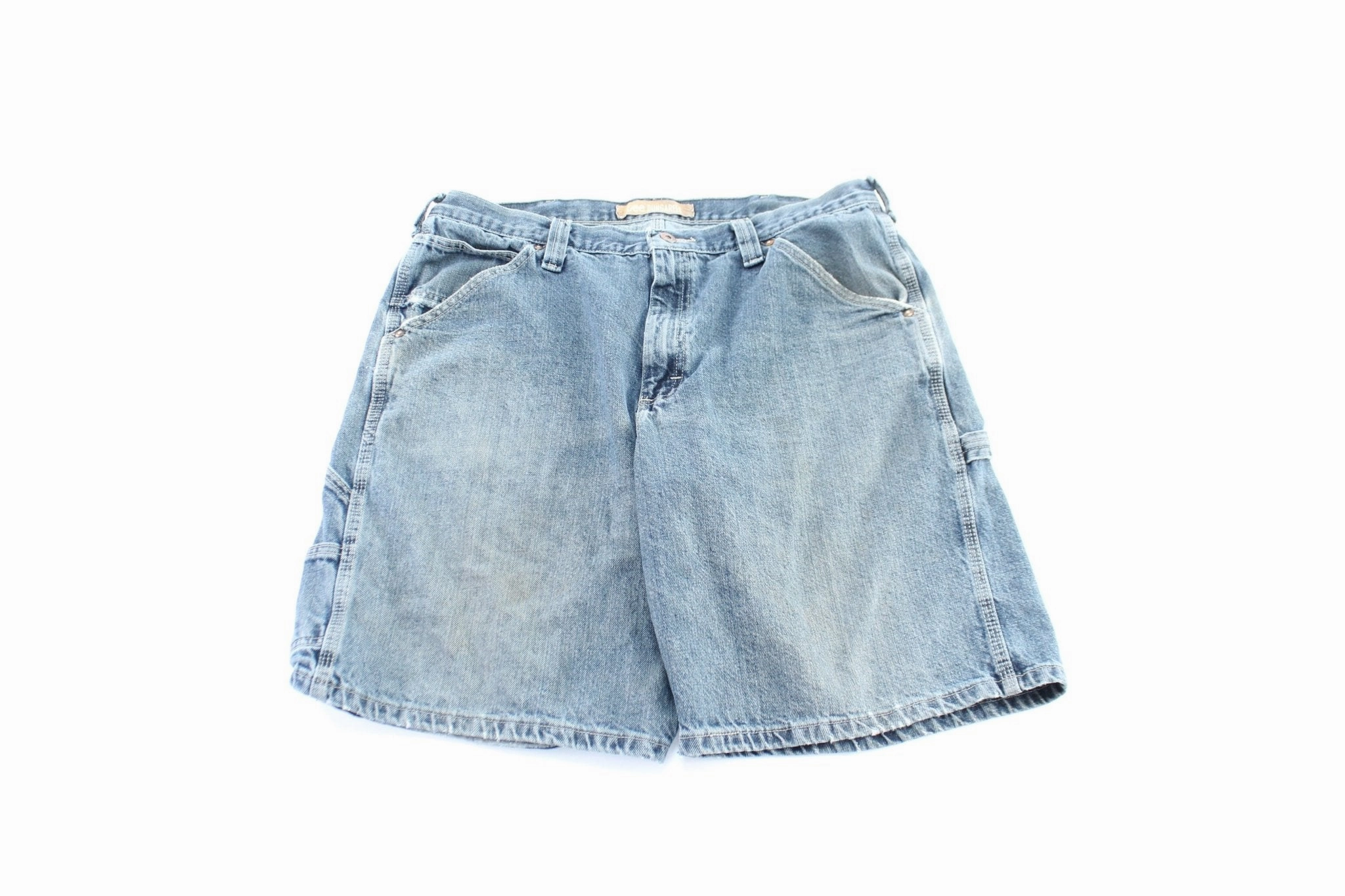Lee Dungarees Denim Shorts QuickReleaseClosures Quick Comfort