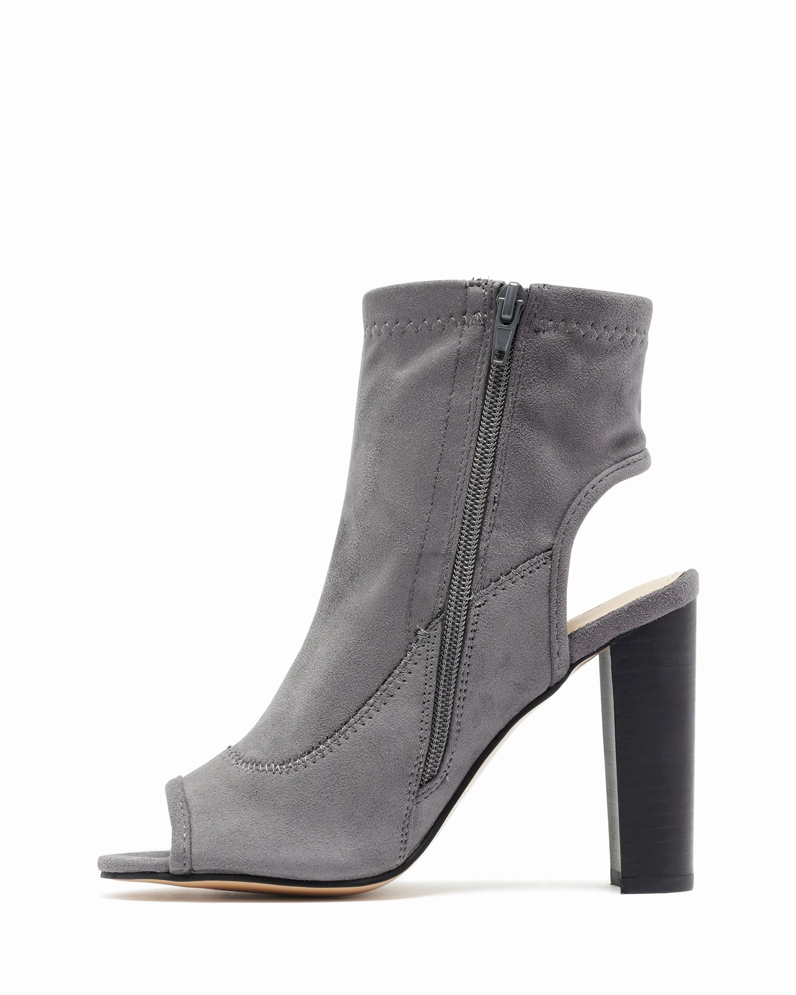 Selma Grey Stretch Faux Suede *FINAL SALE* Classy Sandals