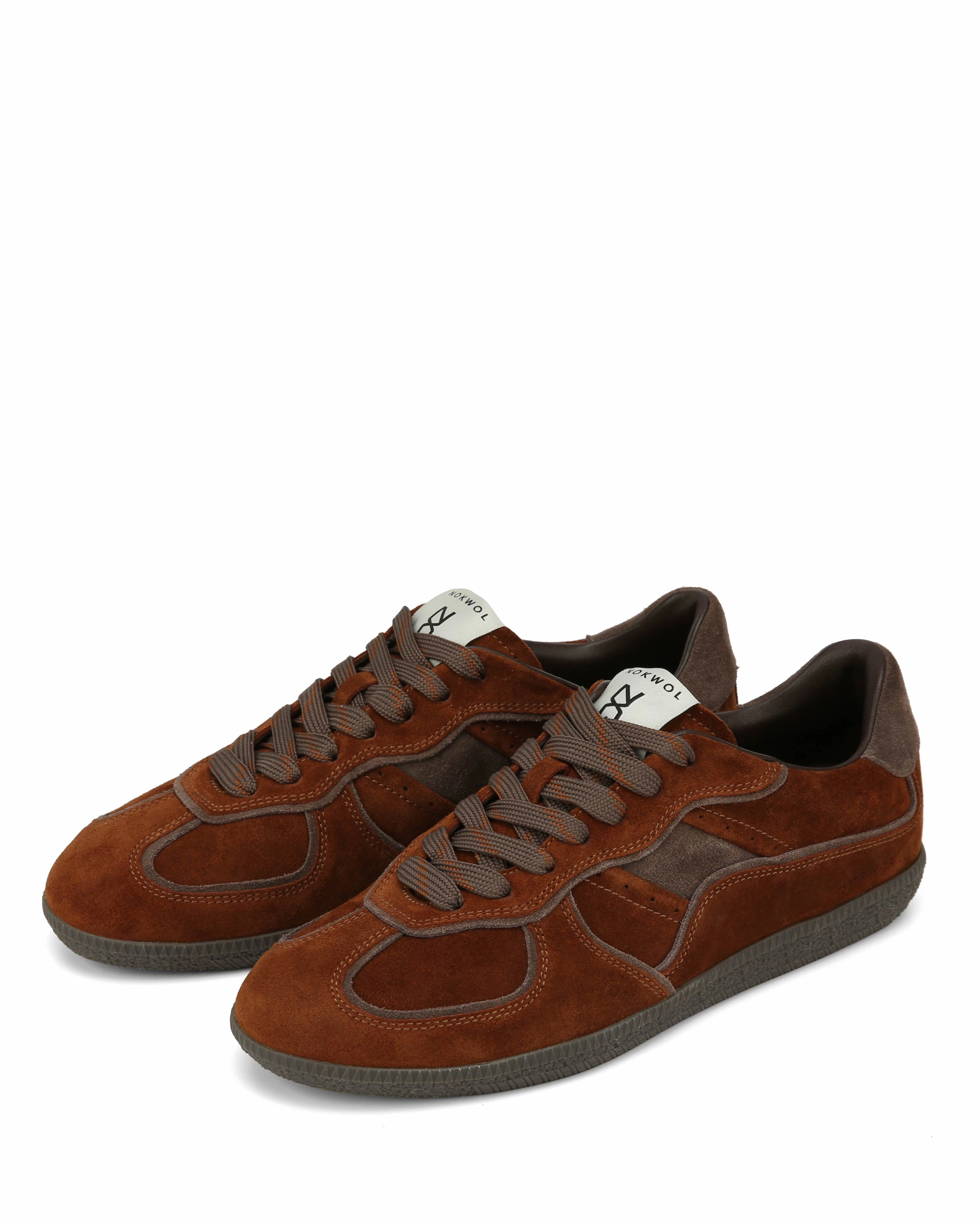 September-M Cognac/Tobacco Suede Dynamic Feel