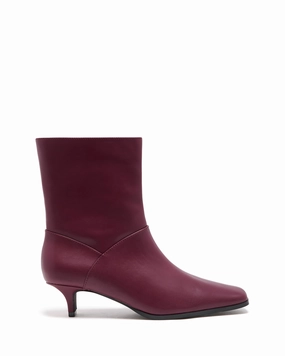 Shade Ankle Boot Bordeaux Suede Surface Hill Climb