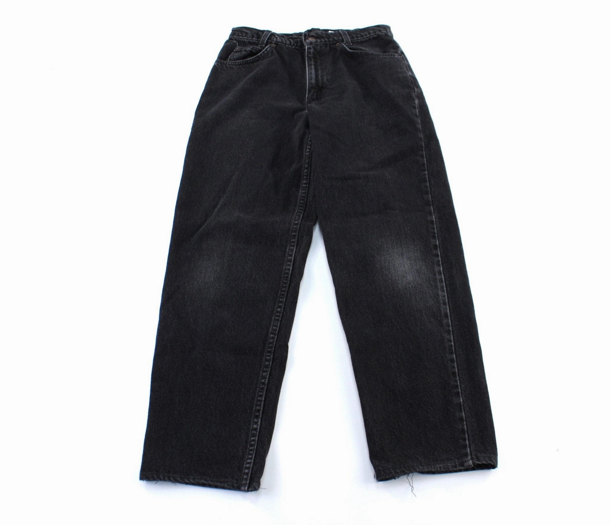 Cozy Stretch Levi's Student Black Wash Denim Jeans
