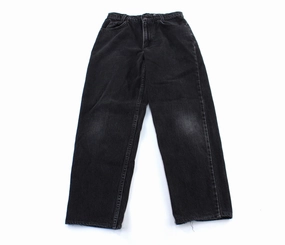Cozy Stretch Levi's Student Black Wash Denim Jeans
