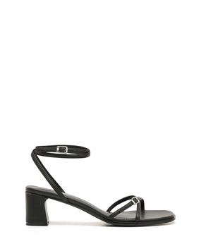 Ankle Strap Fashion Mood Sian Heel Black