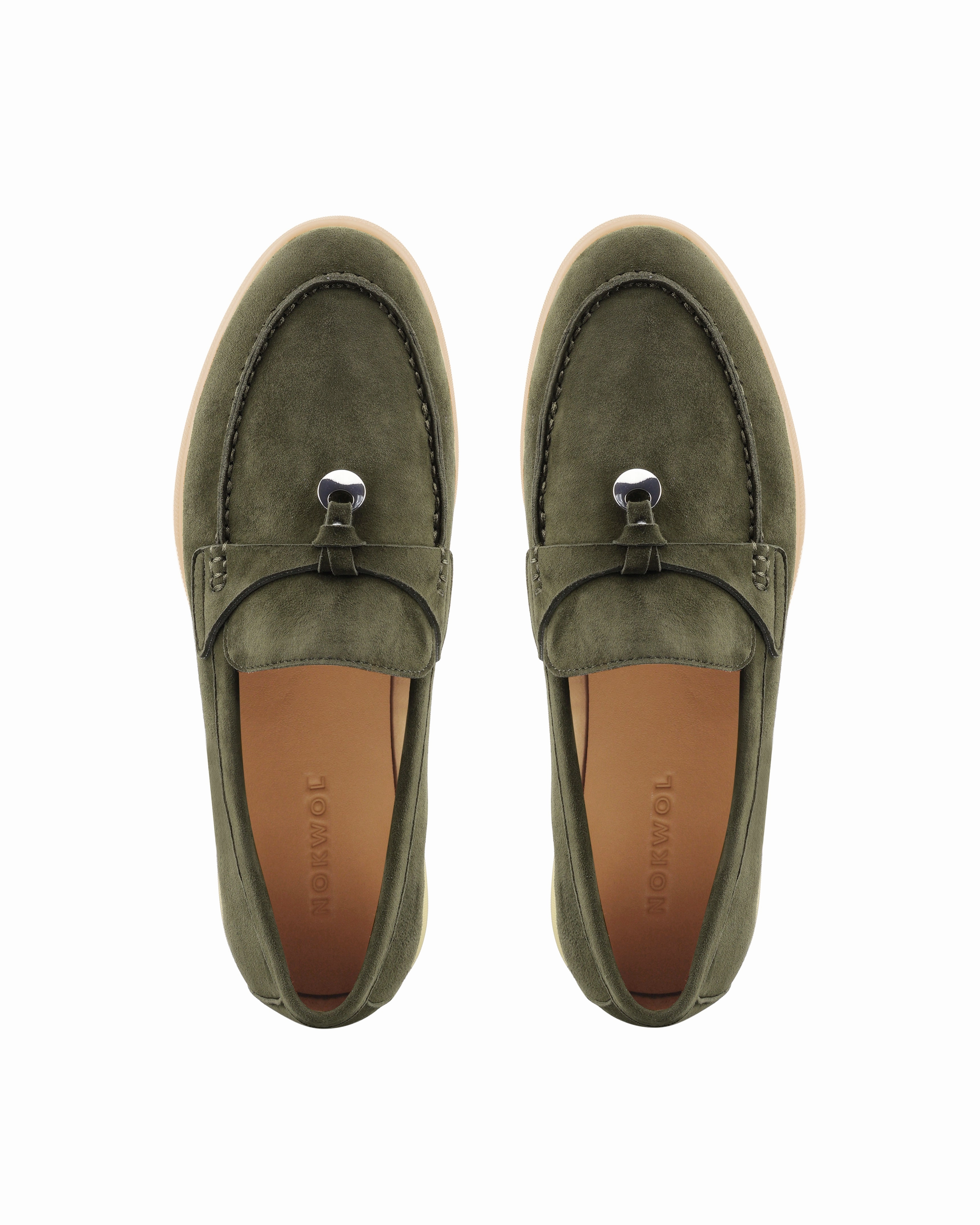 Jamie Khaki Suede Cloud Sprint