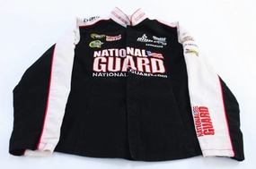 Under Shell vintage Women's Nascar National Guard Embroidered Racing Jacket