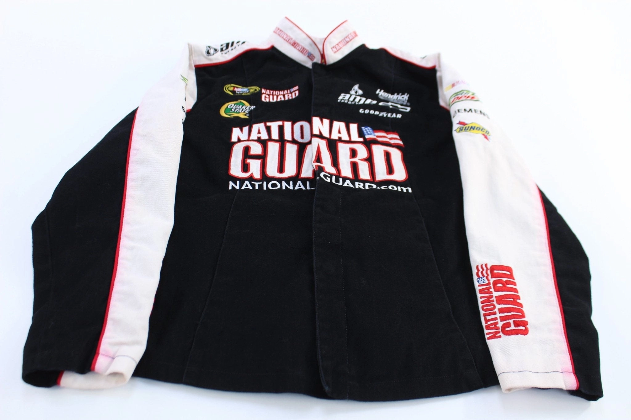 Under Shell vintage Women's Nascar National Guard Embroidered Racing Jacket