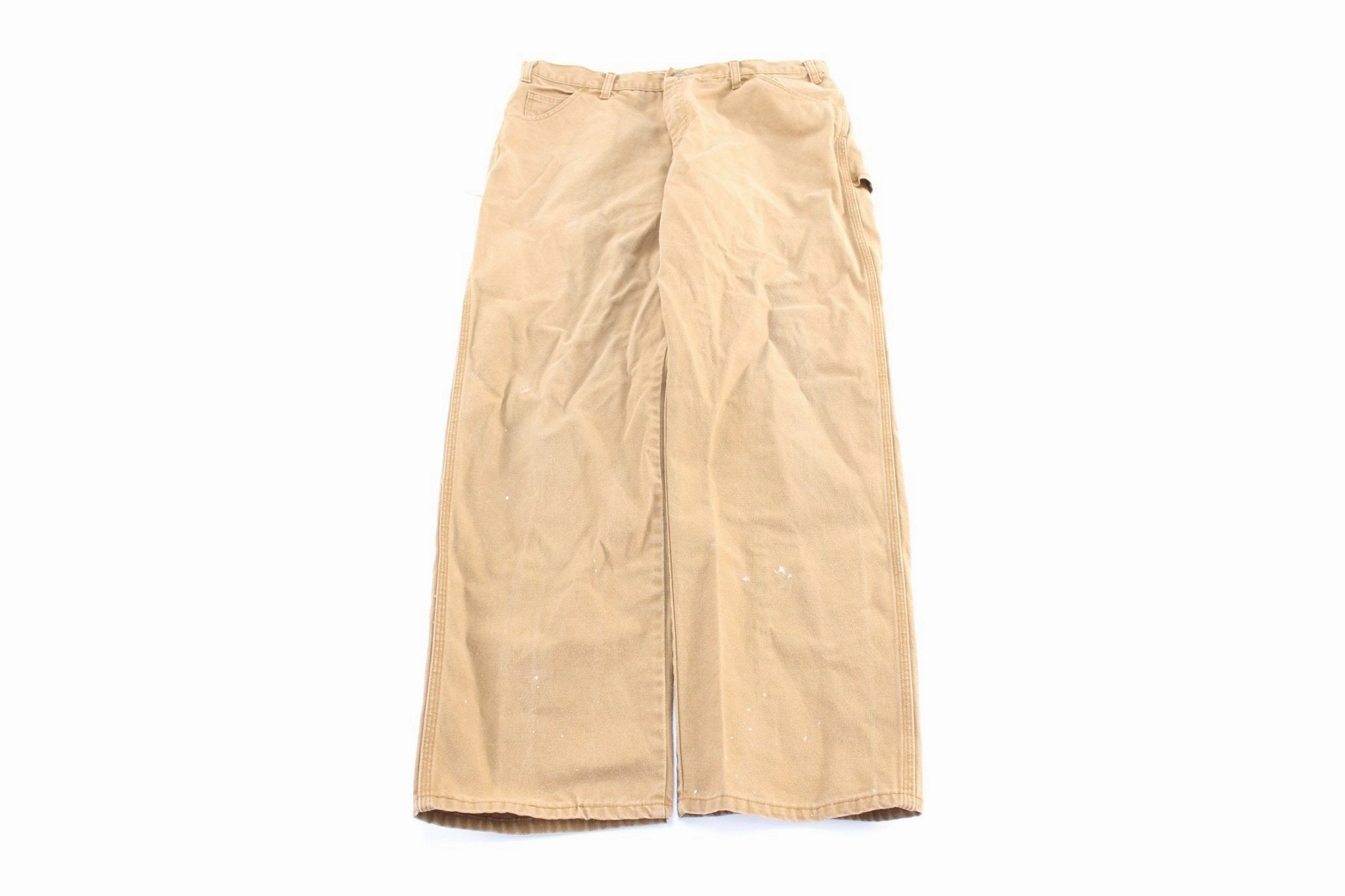 Erasable Logo Patch Dickie's Logo Patch Tan Carpenter Pants