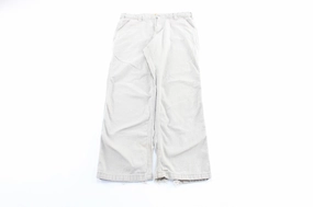 Carhartt Logo Patch Beige Carpenter Pants Static free Flattering Design