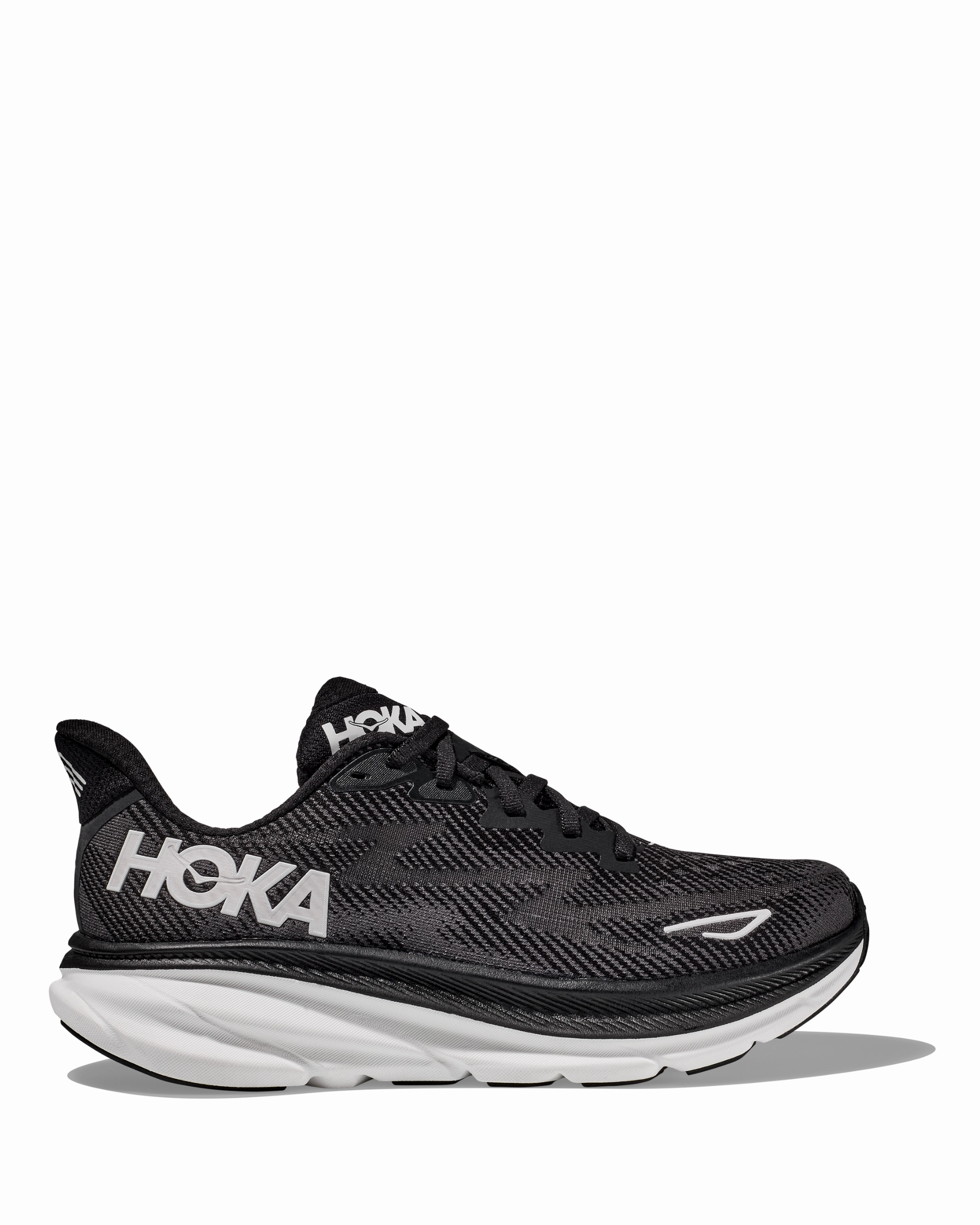 Comfort - Padding buckle - trimmed - design shoes W Clifton 9 Black/White