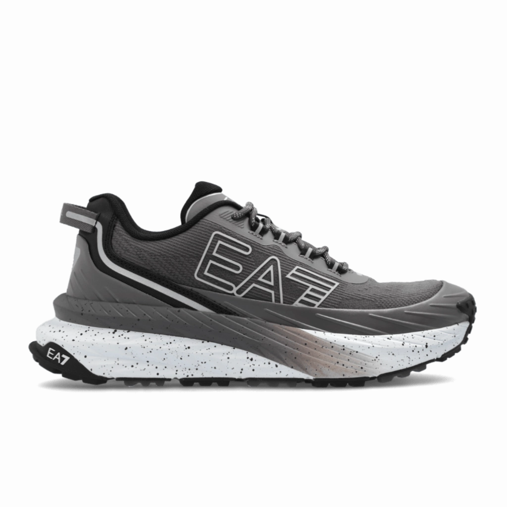 Shock Absorbing Rubber Smooth exterior EA7 Crusher Sonic Trail Trainers Men