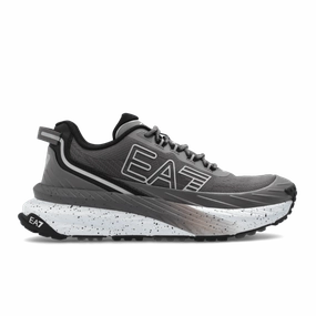 Shock Absorbing Rubber Smooth exterior EA7 Crusher Sonic Trail Trainers Men