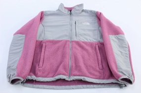 Prayer Protective Layering Women's The North Face Embroidered Logo Pink Zip Up Jacket