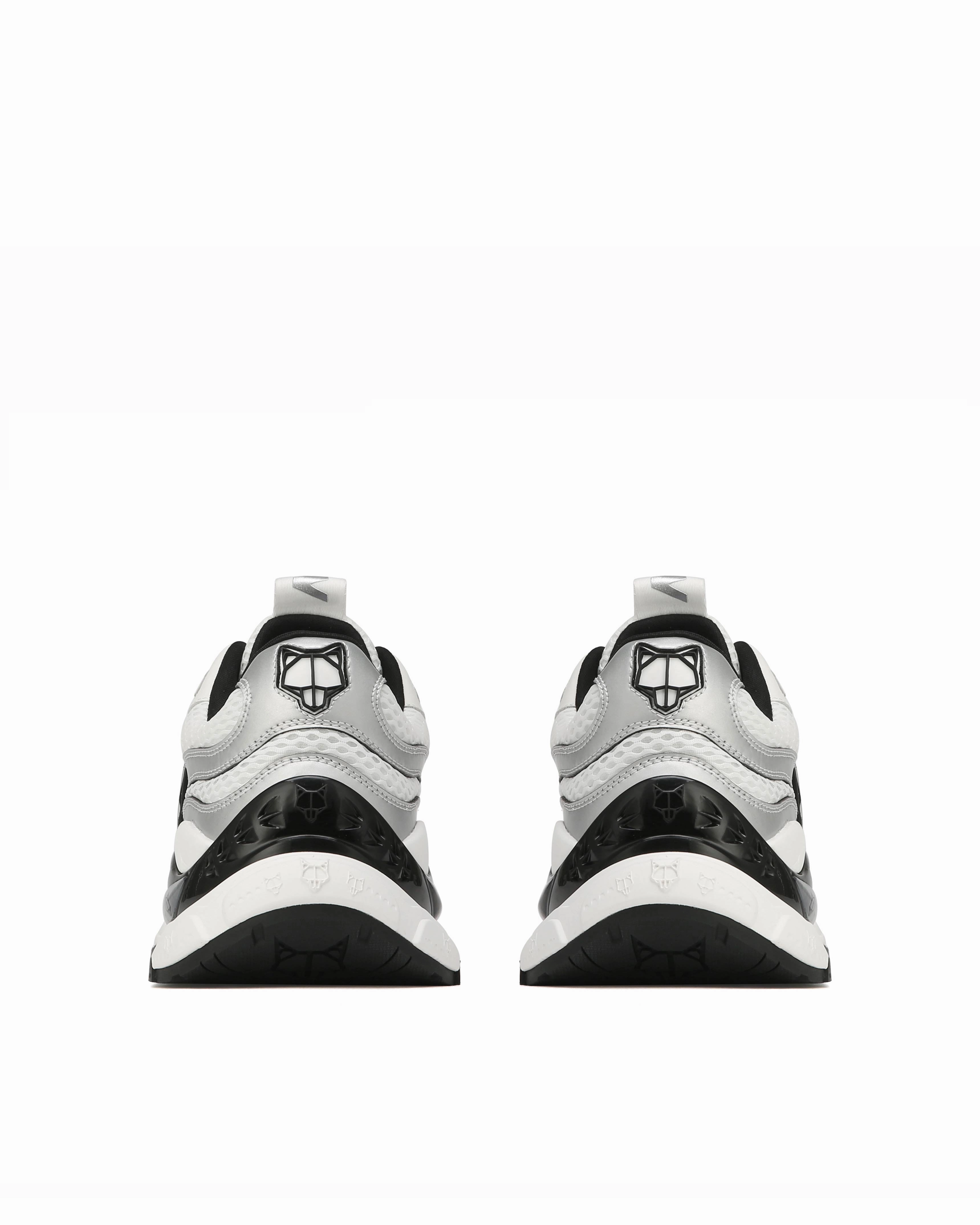 Smash White/Silver Mesh Wave Glow