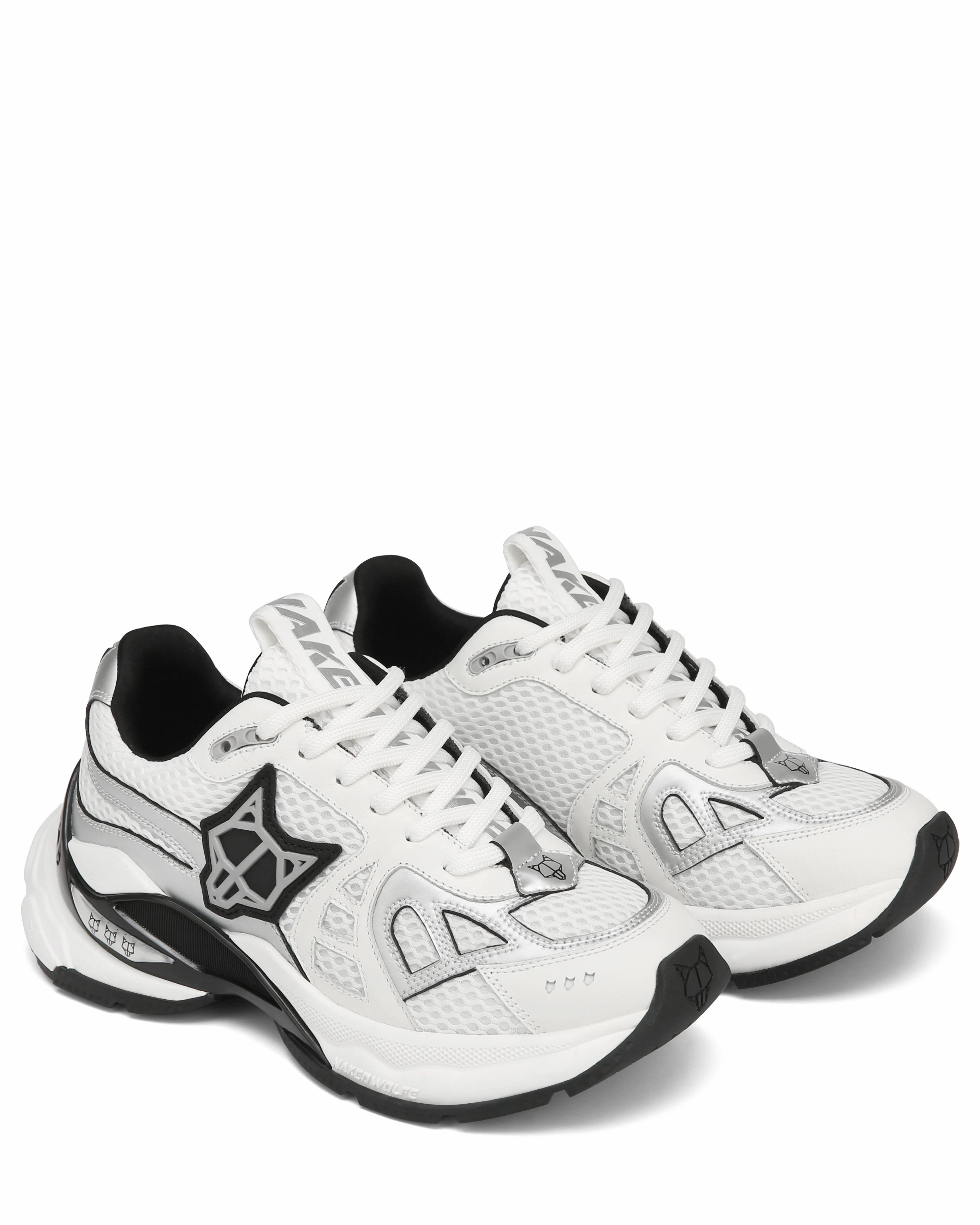 Height Balance Smash White/Silver Mesh
