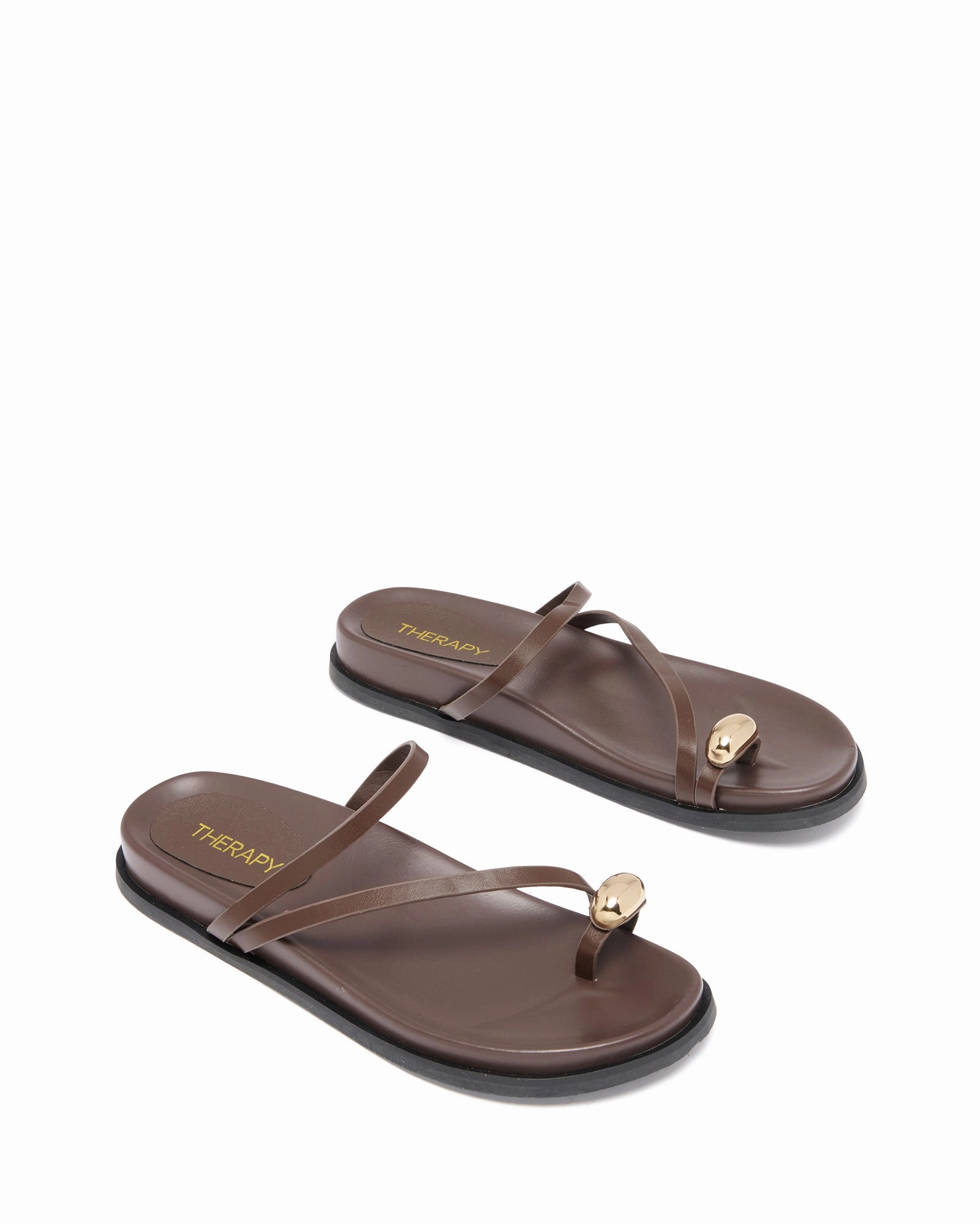 Comfortable summer shoes Machine made Alba Sandal Chocolate