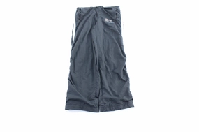 Perfectly Relaxed Women's Mossimo Embroidered Blue, Black, & White Pants