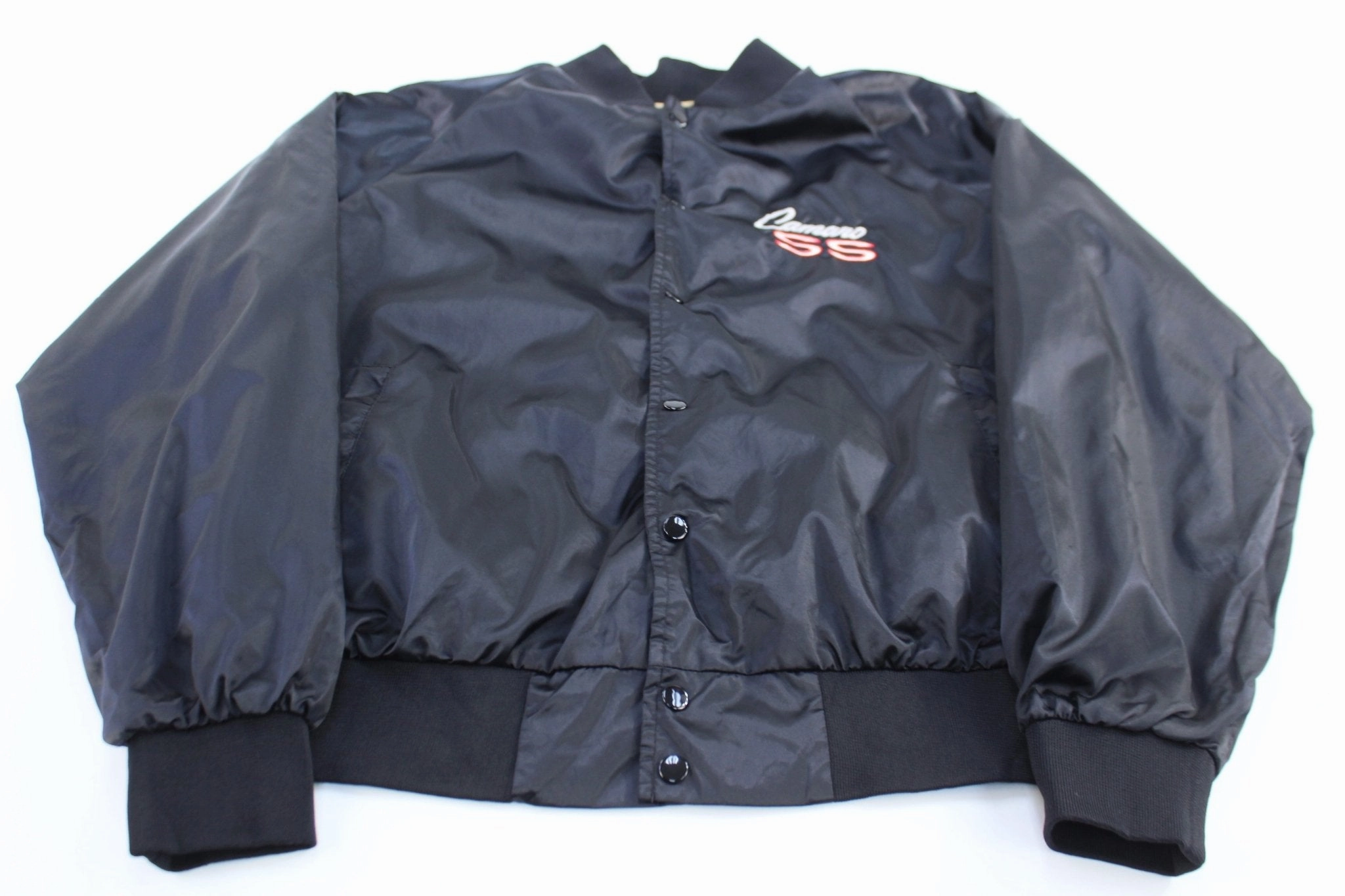 Minimalist Style cruelty - free 80's Chevrolet Camaro SS Embroidered Bomber Jacket