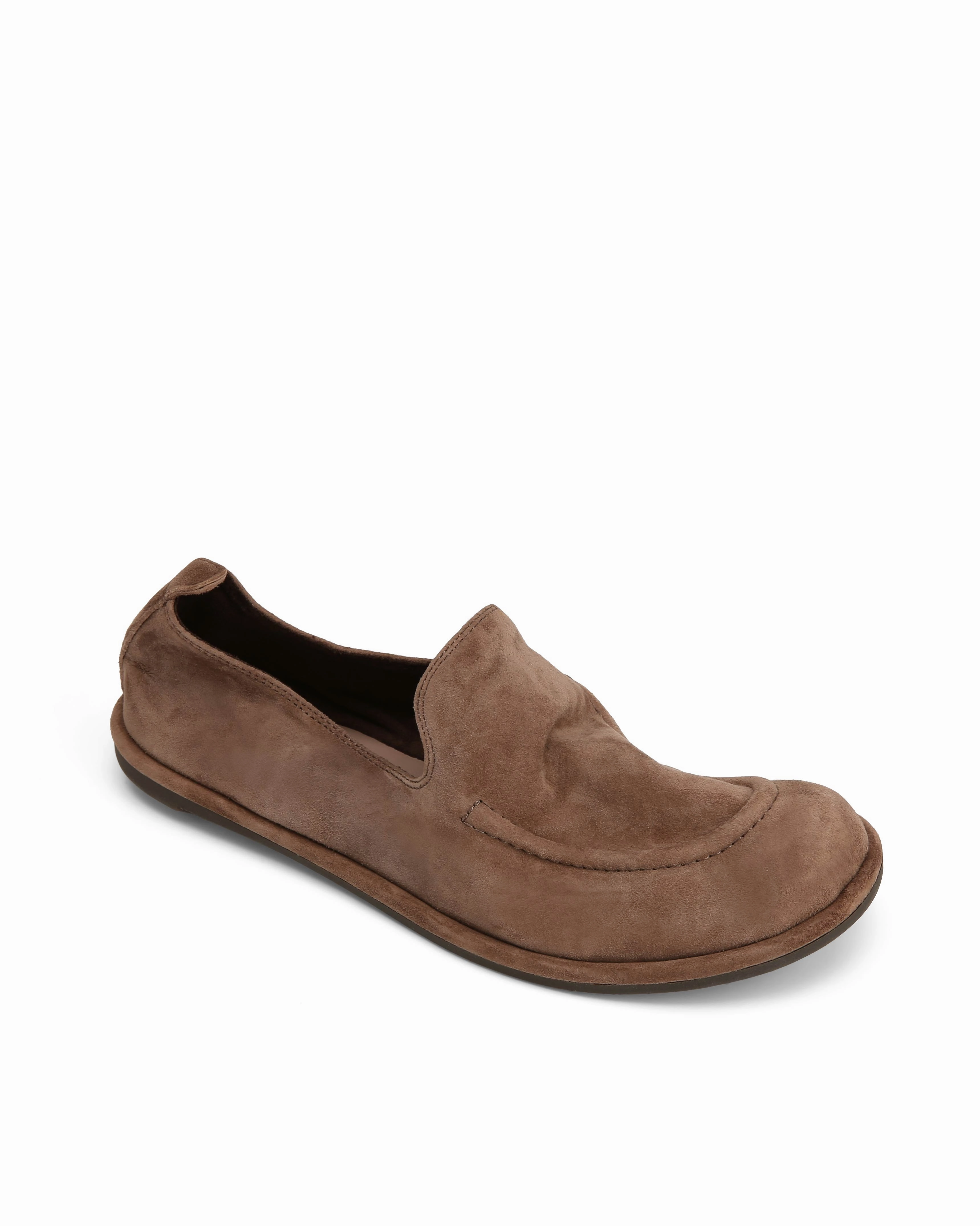 Rusky Dark Taupe Suede Toe Steady