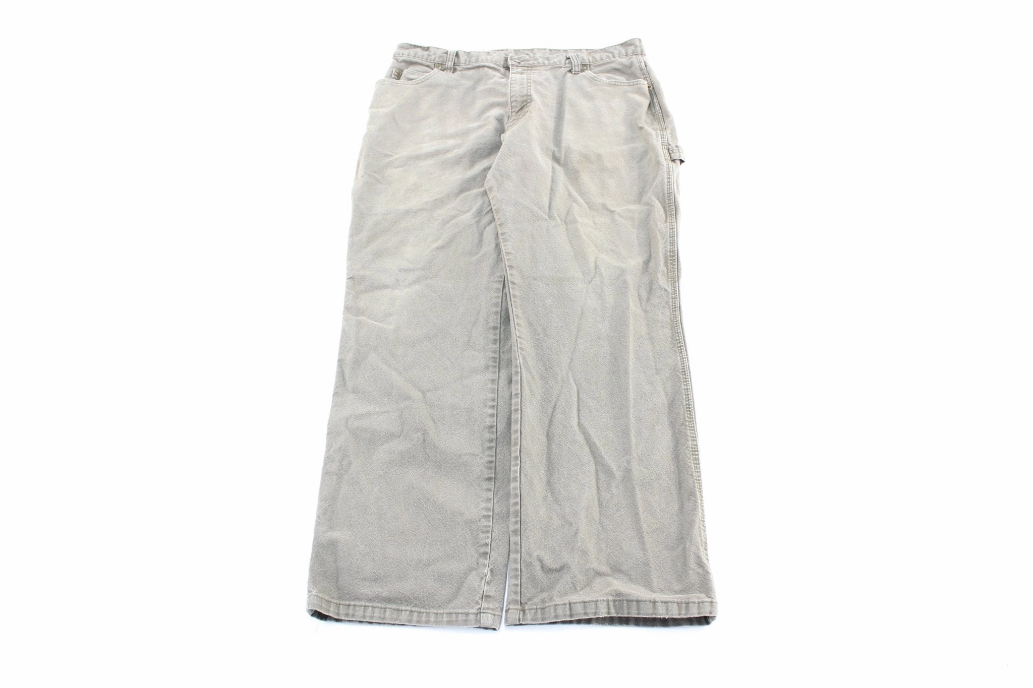 Weather Ready Snug Waist Dickie's Logo Patch Green Workwear Pants